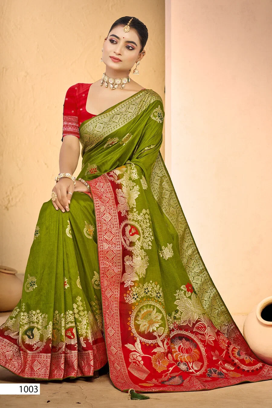 Saroj Gulaboo Dola Saroski Vol 1 Dola Silk Saree Collection