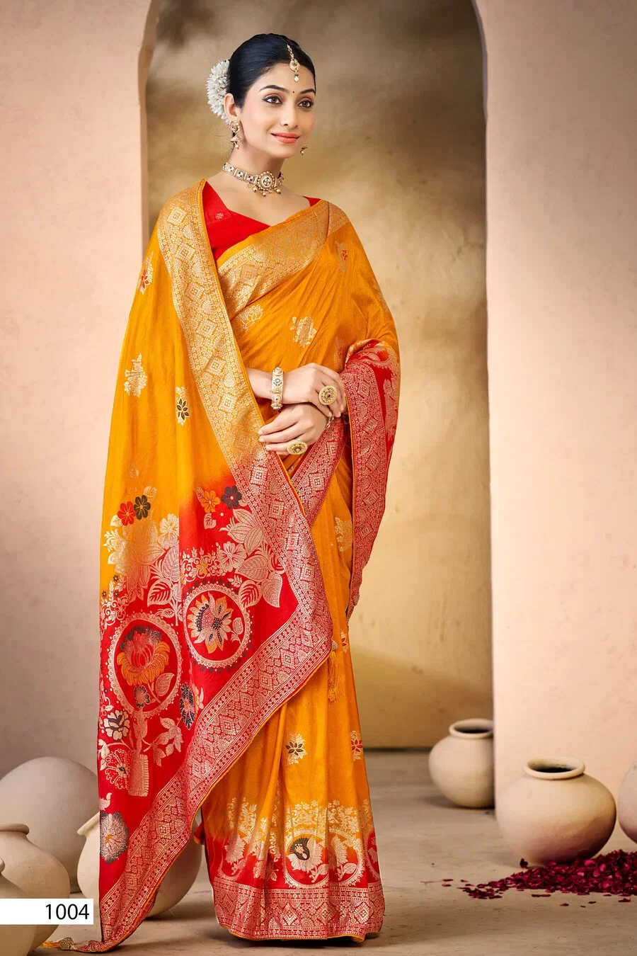 Saroj Gulaboo Dola Saroski Vol 1 Dola Silk Saree Collection
