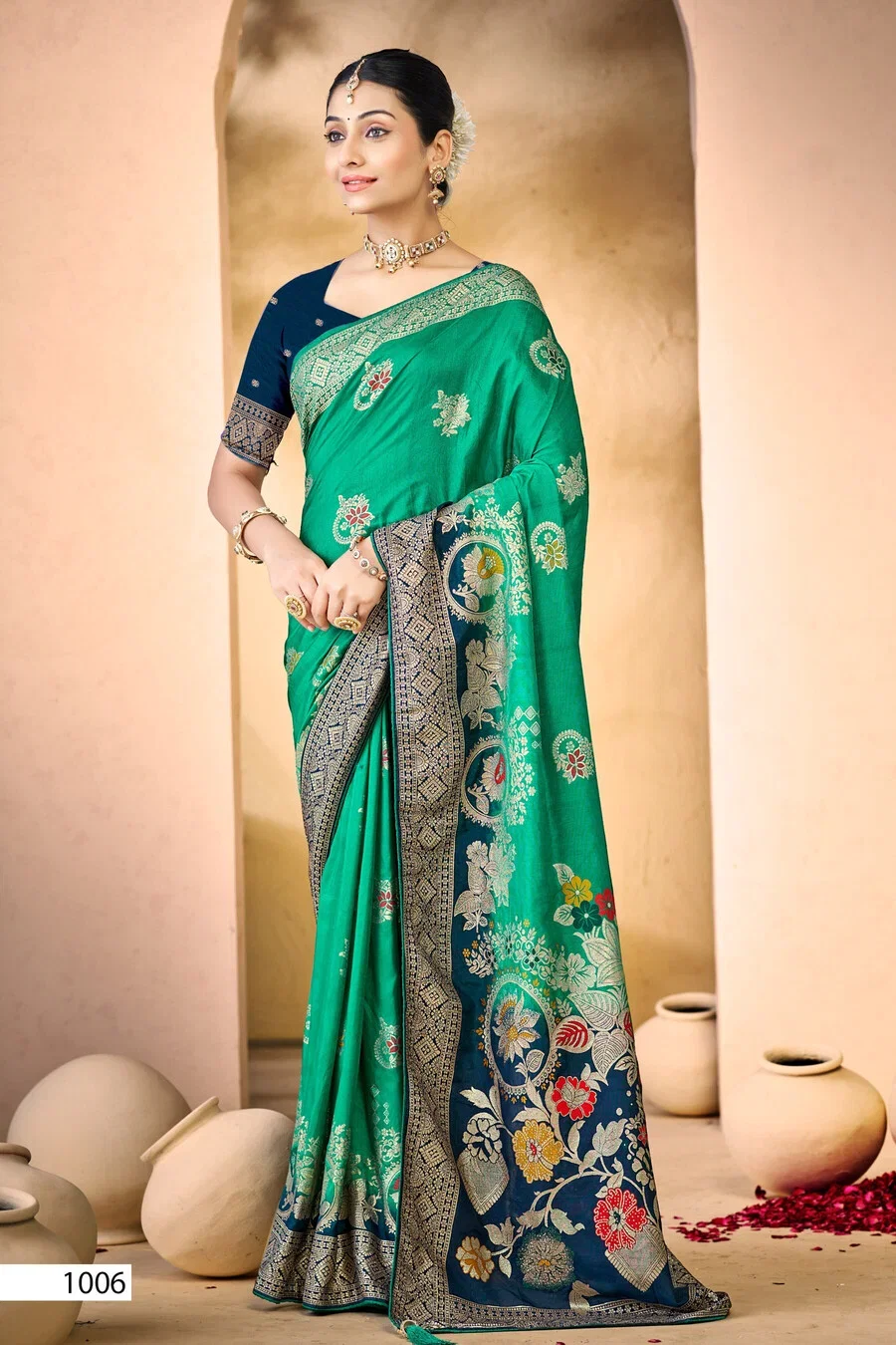 Saroj Gulaboo Dola Saroski Vol 1 Dola Silk Saree Collection