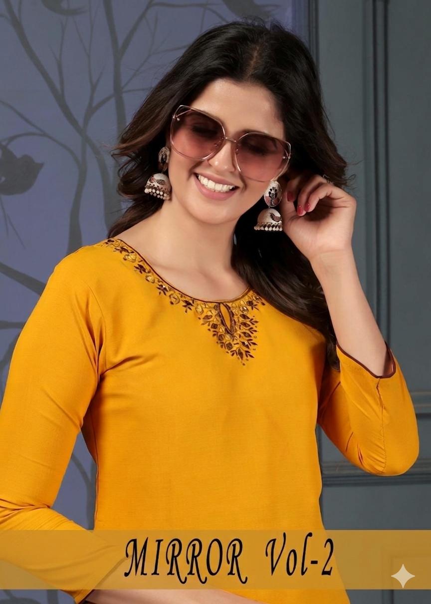 lekha Sal 23 Superhit Vol 2 Maaza Cotton Handwork kurti With Pocket