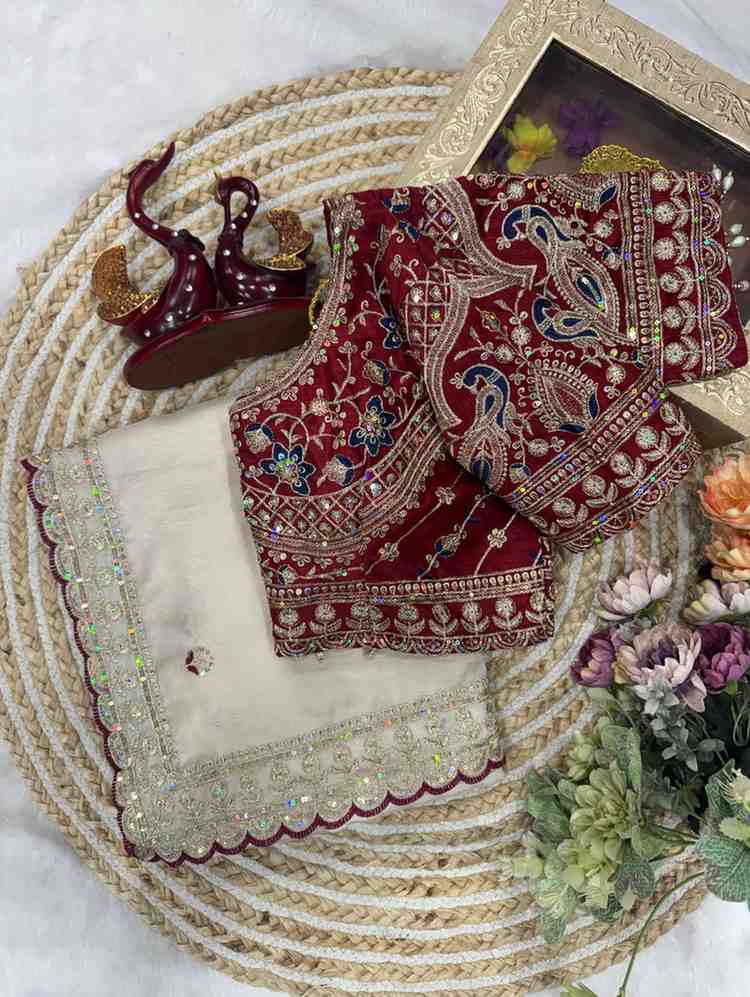 Kc 2116 Soft Rangoli Silk Beautiful Sequence Worked Saree