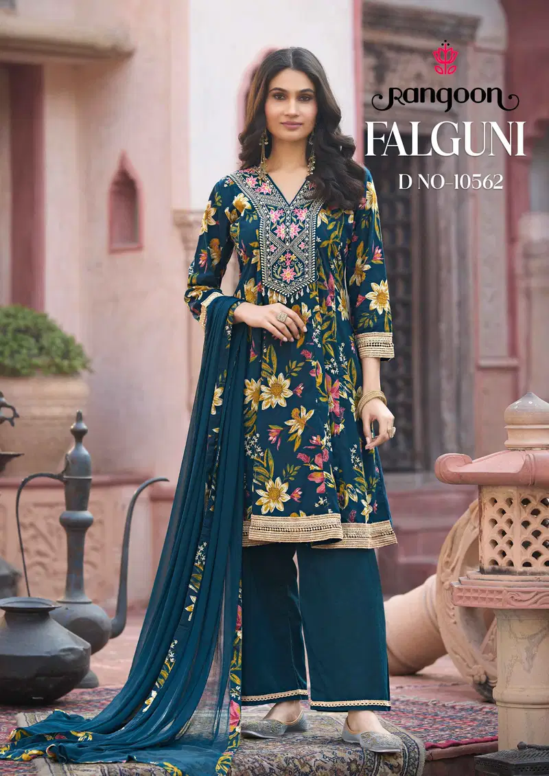 Rangoon Falguni Cotton Fancy Worked Salwar Kameez Collection