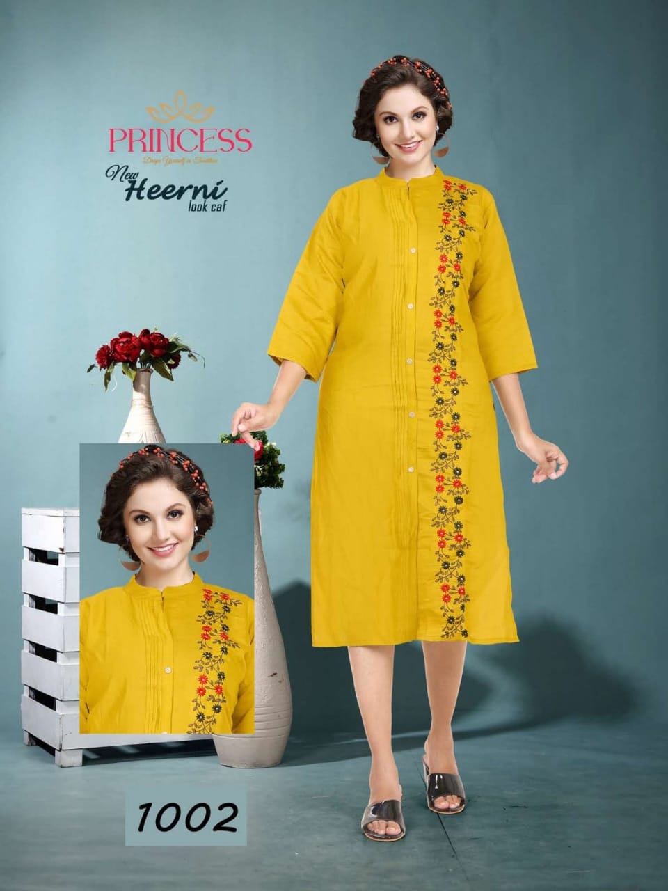 Princess New Heerni Vetican Silk Kurti Collection