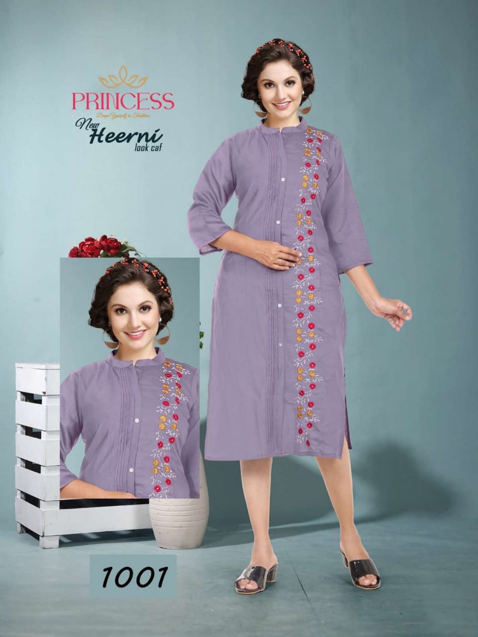 Princess New Heerni Vetican Silk Kurti Collection