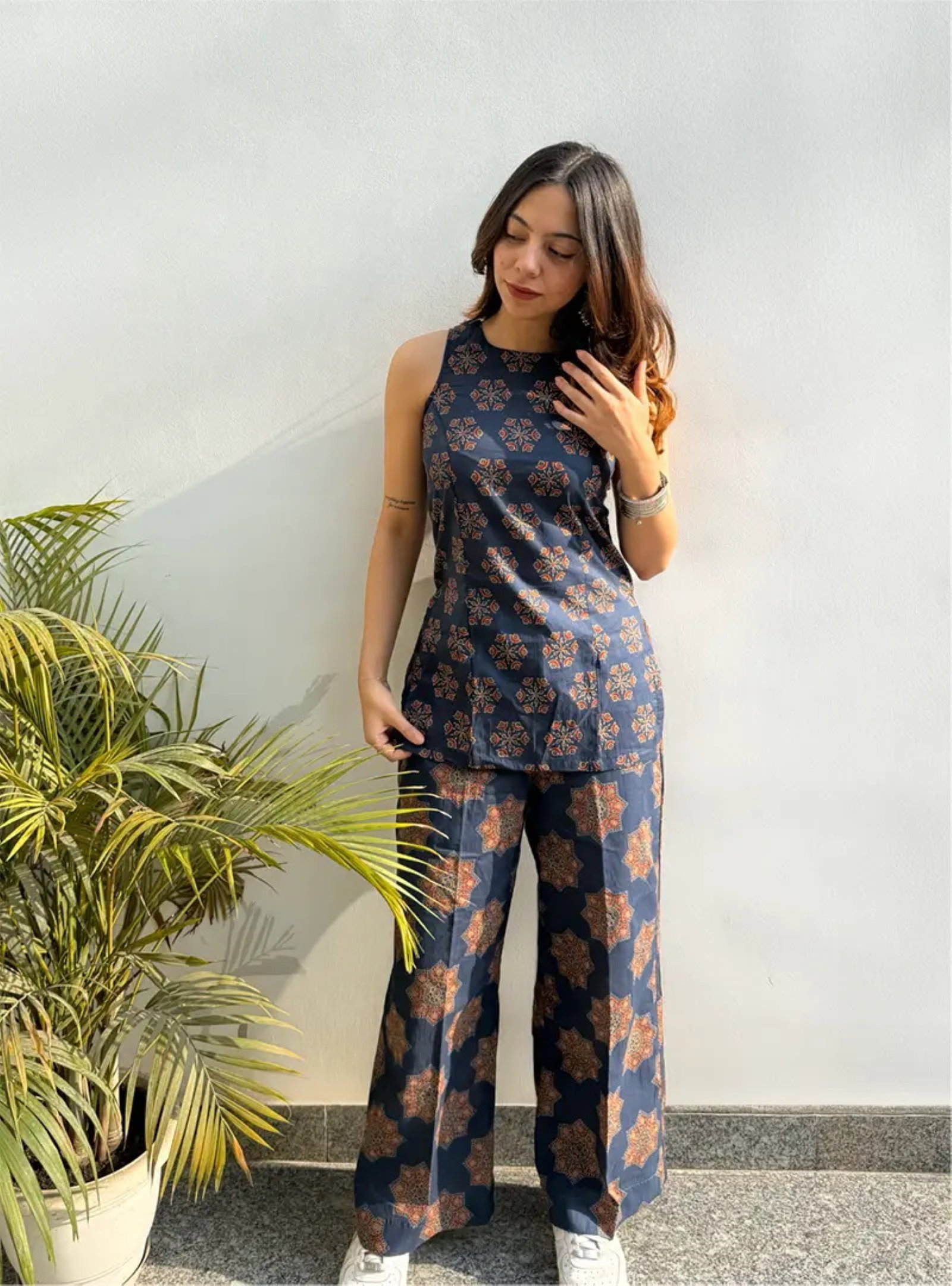 Daya 01 Rayon Printed Casual Wear Top And Bottom Collection