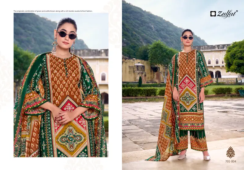 Zulfat Mohabbat Rayon Hand Worked Designer Dress Material