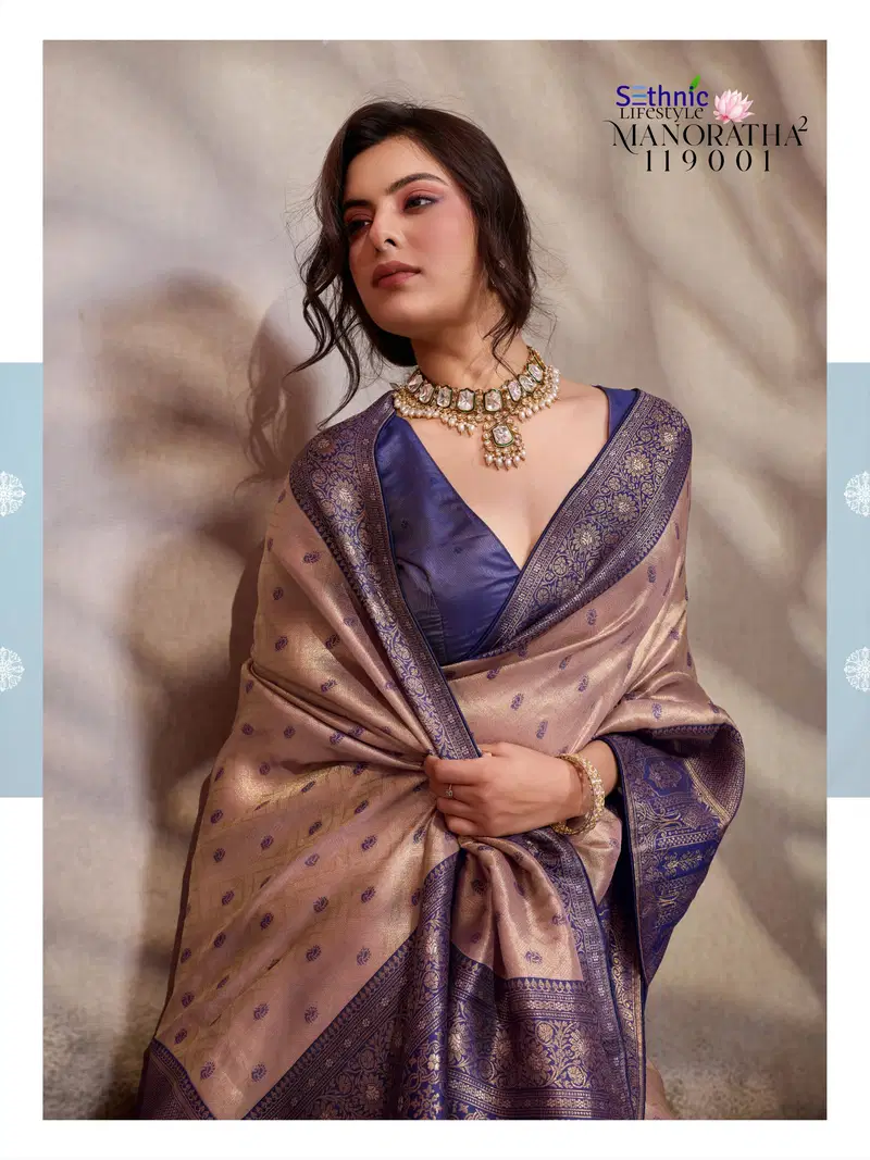 Sethnic Manoratha Vol 2 Kanjivaram Soft Silk Zari Saree Collection