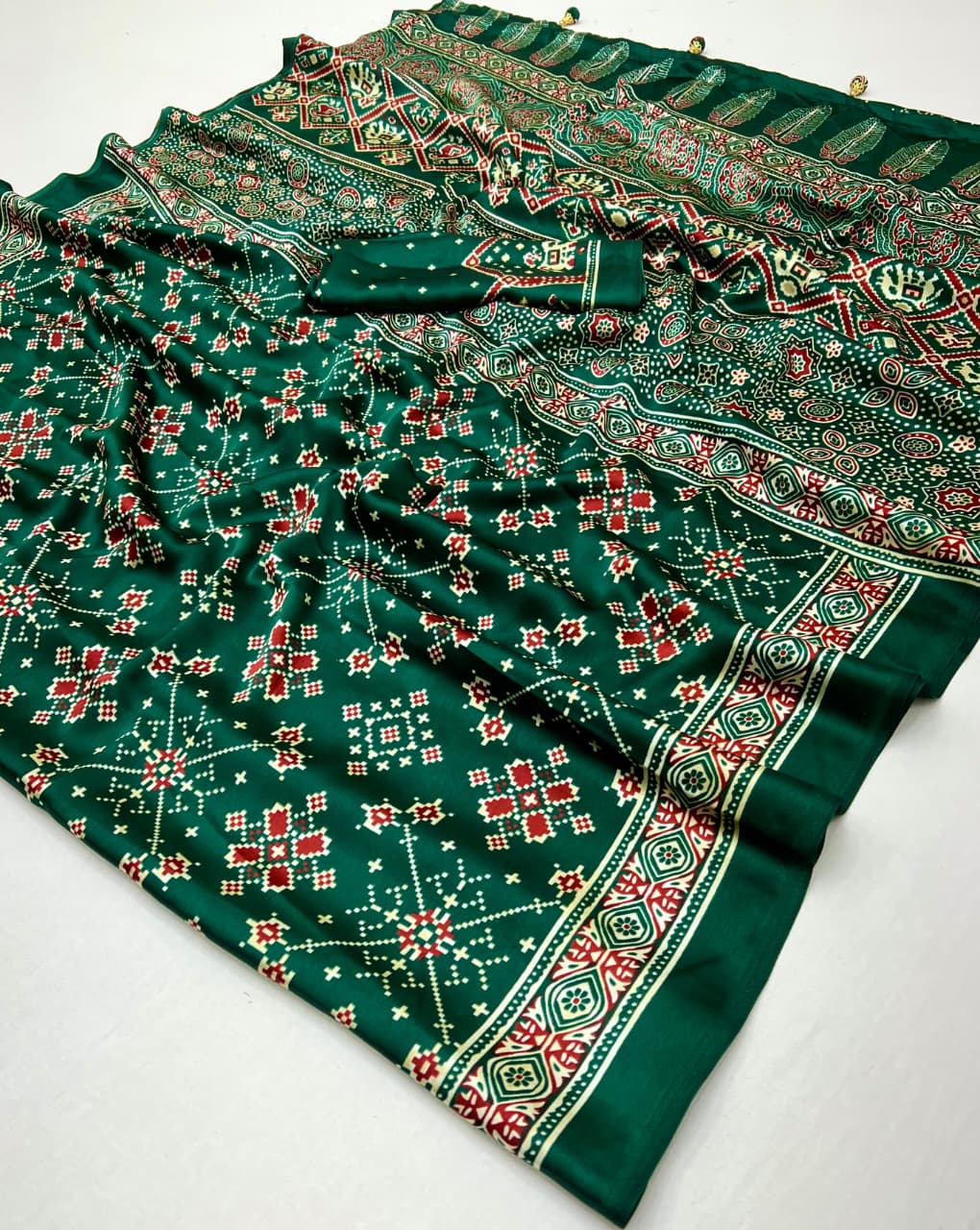 Lux Vol 28 Semi Modal Patola Saree Collection