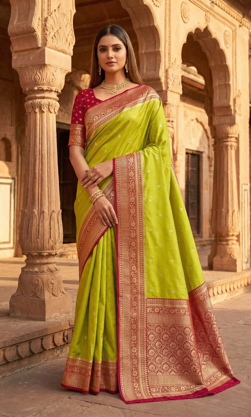 Mb 6079 Soft Banarasi Silk Zari Weaving Saree Collection