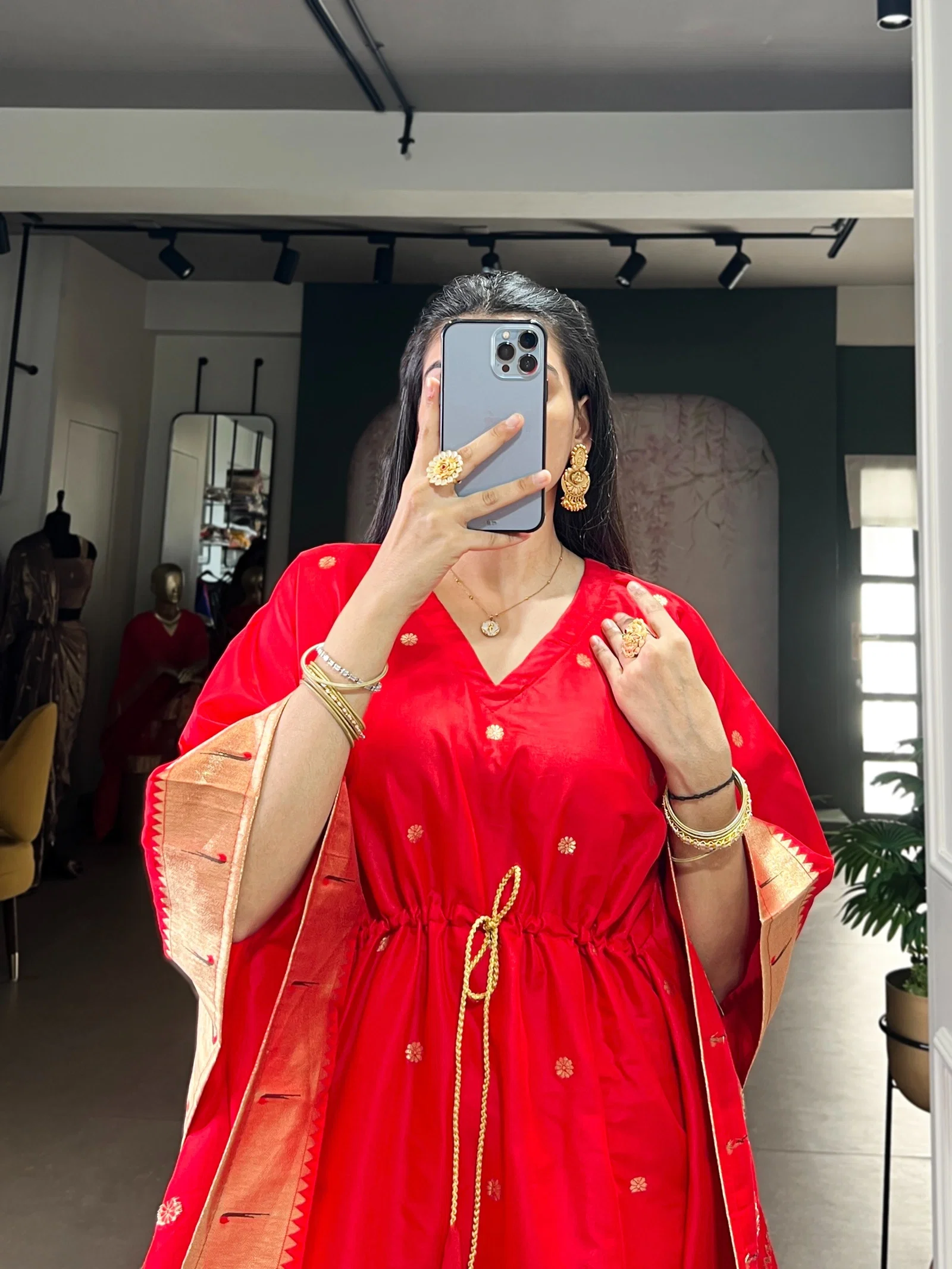 Lekha YF 3803 Jacquard Zari Weaving Kaftan Collection