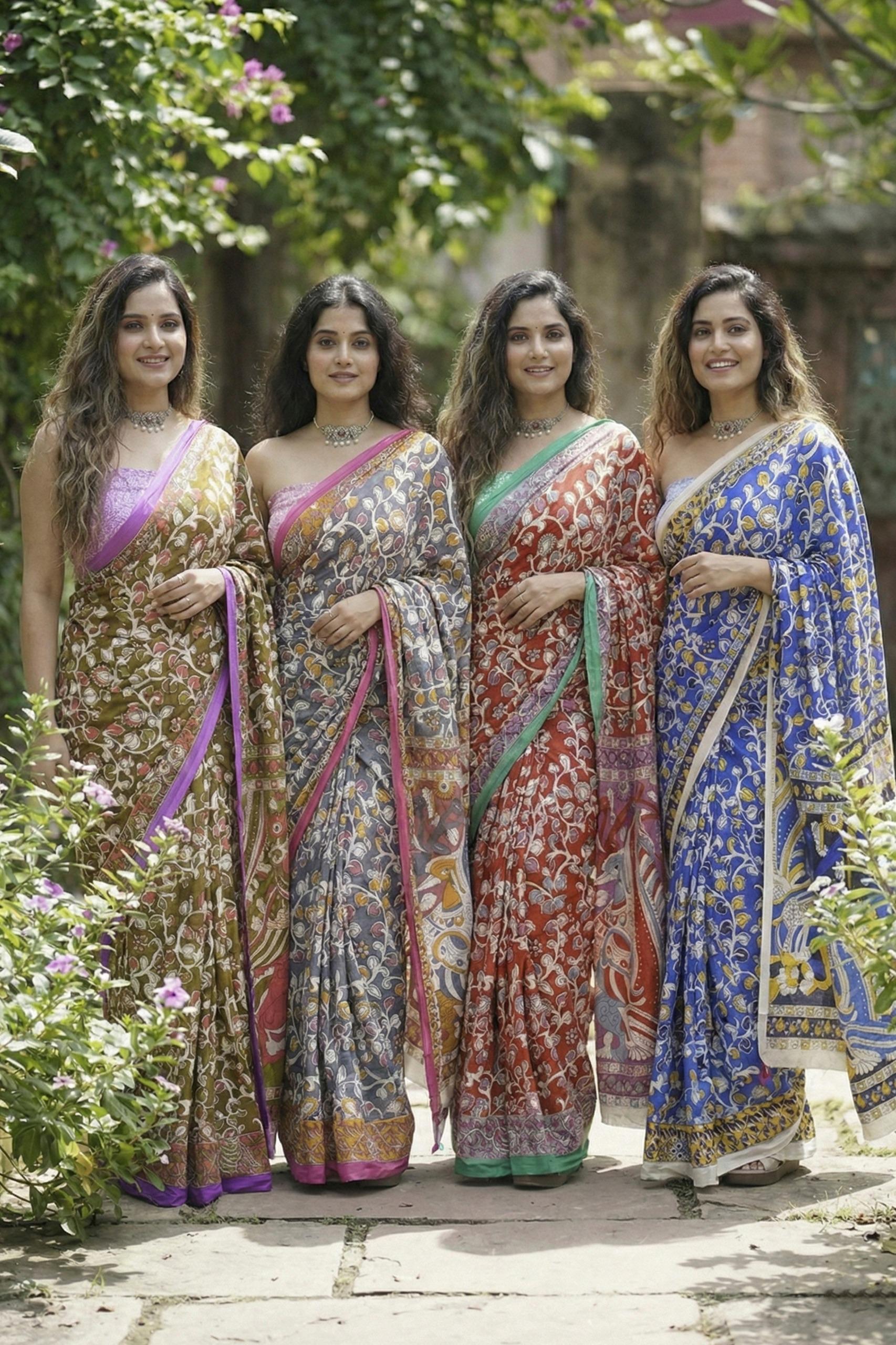 Sm Yami 58 Primum Cotton Quality New Jaipur Bagru Printed saree