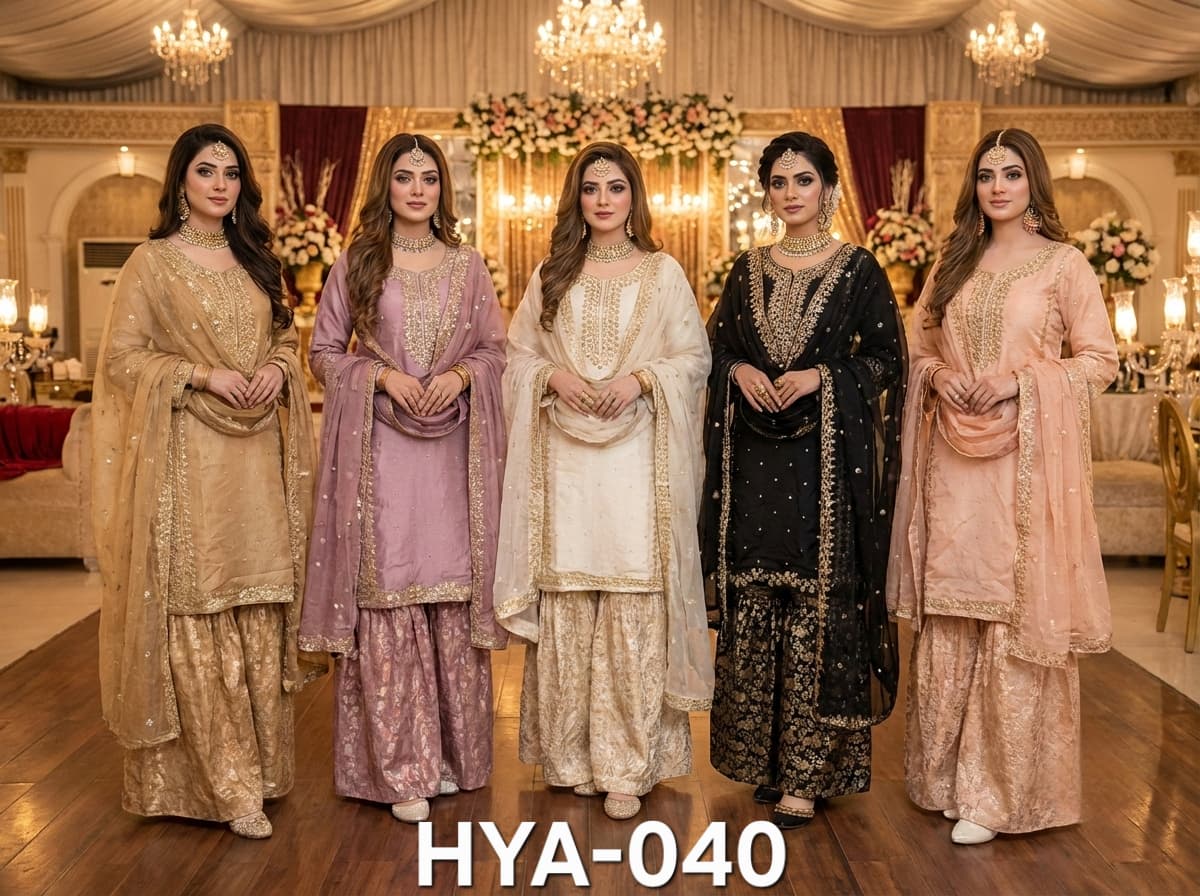 FM FC 040 Garara Linen Readymade Top Bottom With Dupatta