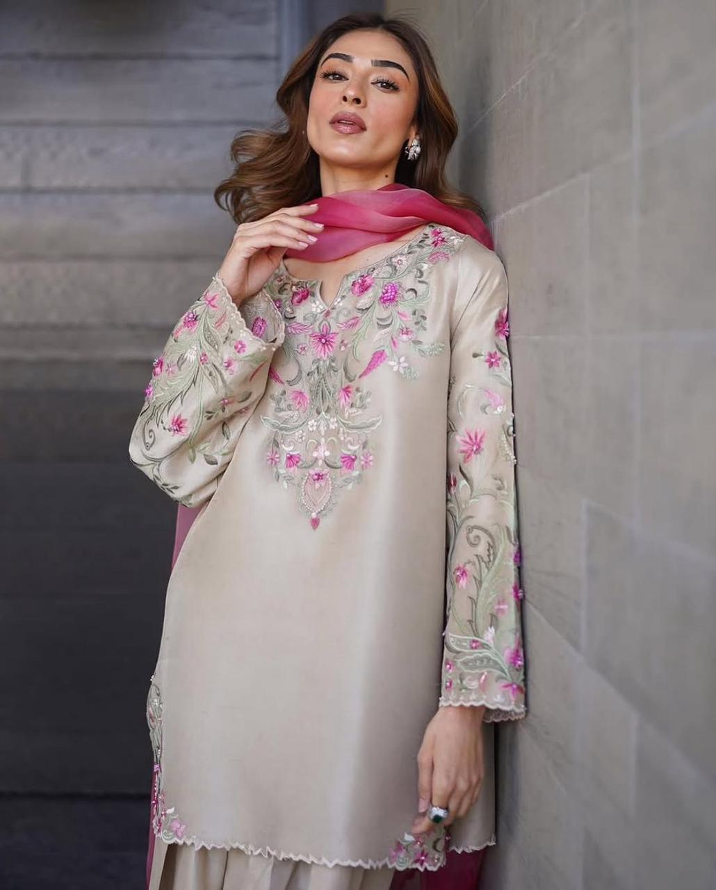 NCO 161 Designer Wear Exclusive Farsi Salwar Kameez Set