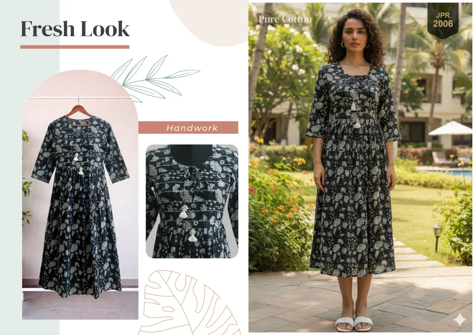 Trendy Helina Pure Cotton Printed One Piece Collection