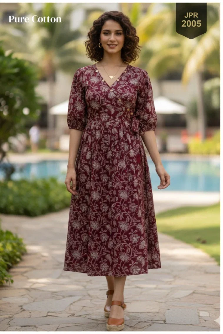 Trendy Helina Pure Cotton Printed One Piece Collection