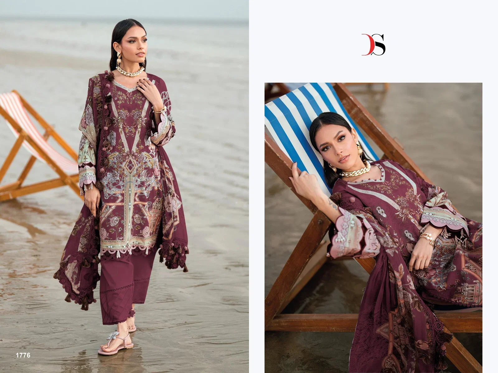 Deepsy Jade Needle Wonder Vol 5 Cotton Dupatta Cotton Embroidered Salwar Kameez