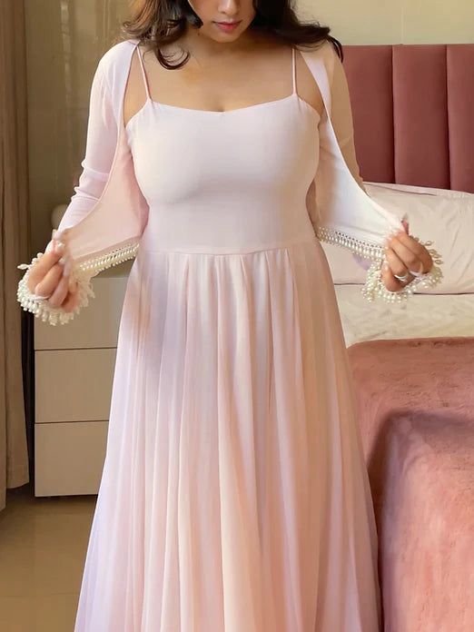 Lekha Sur NF 1281 pure Faux Georgette With Fancy Less Maxi Anarkali Suit 