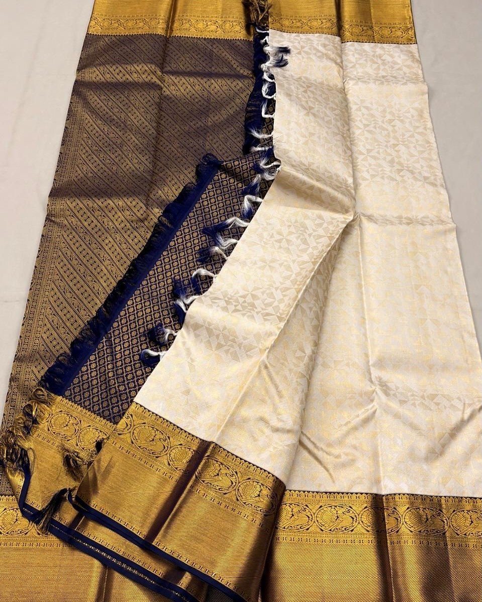 Satani 45234 Beautiful Banarasi Soft Silk Saree