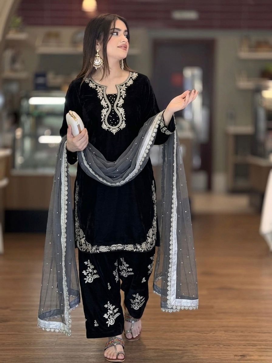 Lekha Ladlo 040 Vol 3 Pure Roman Glass Sillk With Embroidery Readymade