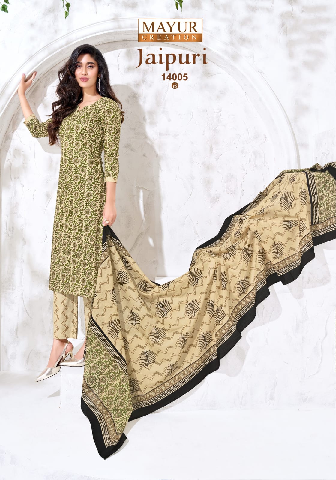 Mayur Jaipuri Vol 14 Cotton Printed Dress Material Collection