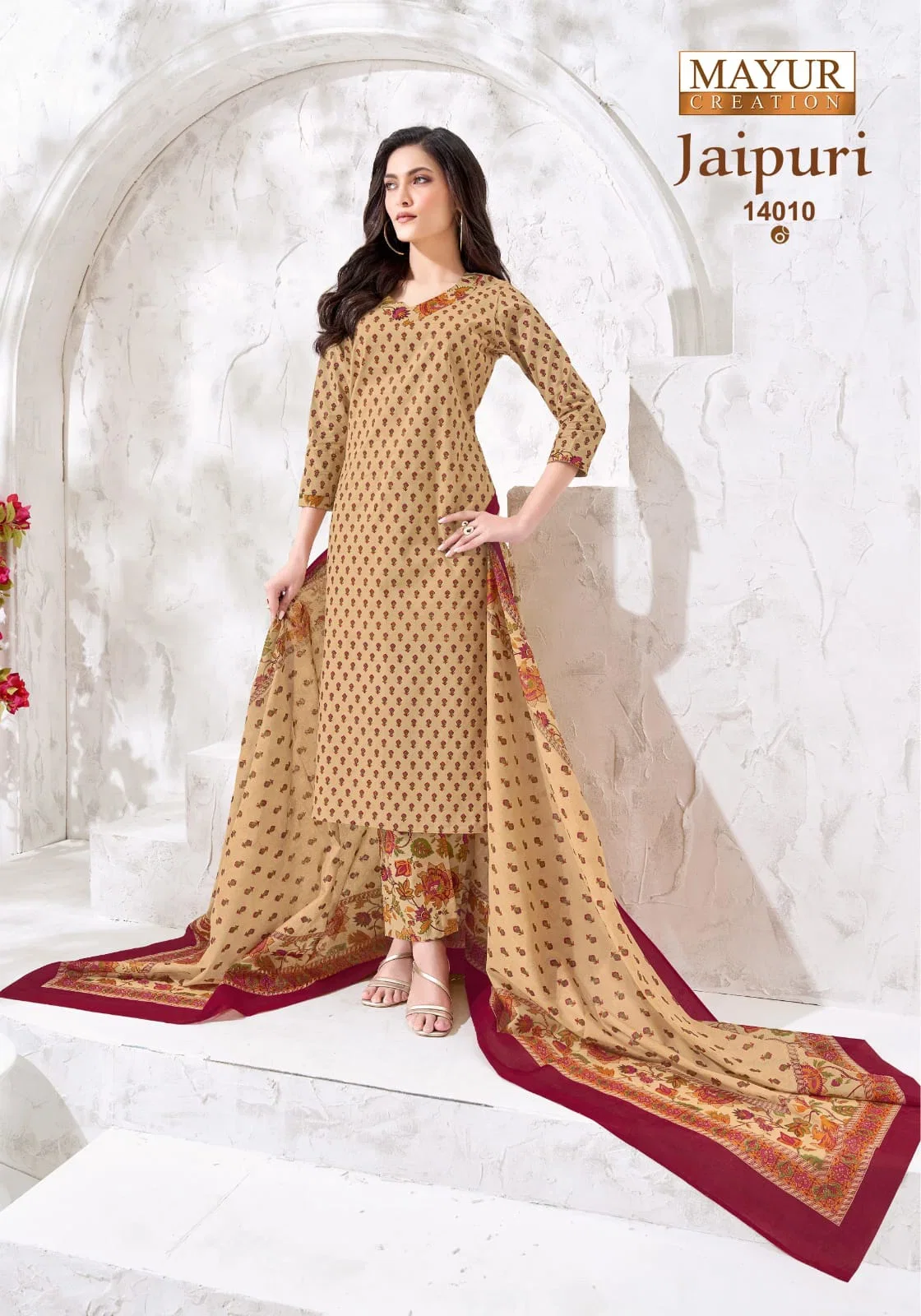 Mayur Jaipuri Vol 14 Cotton Printed Dress Material Collection