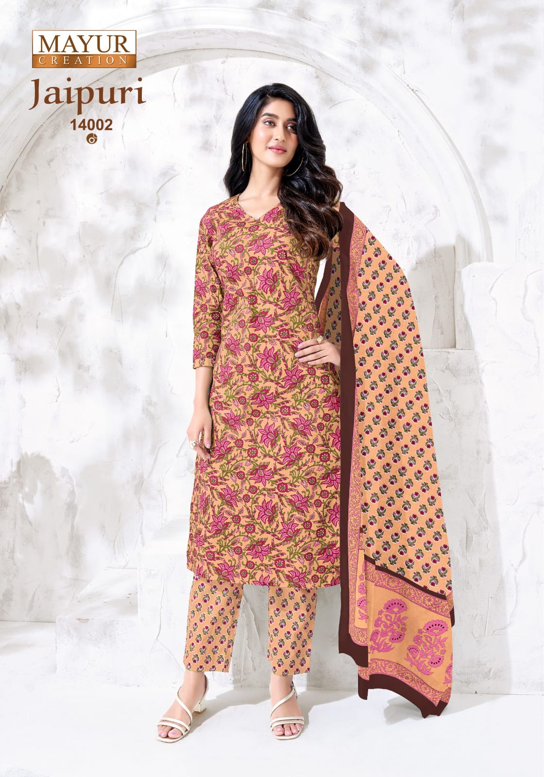 Mayur Jaipuri Vol 14 Cotton Printed Dress Material Collection