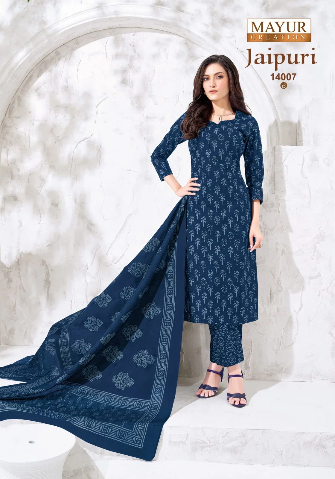 Mayur Jaipuri Vol 14 Cotton Printed Dress Material Collection