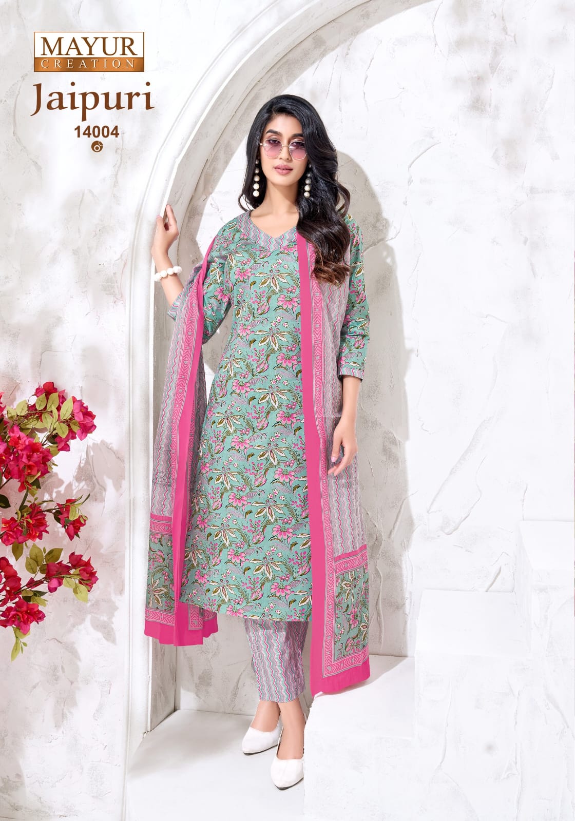 Mayur Jaipuri Vol 14 Cotton Printed Dress Material Collection