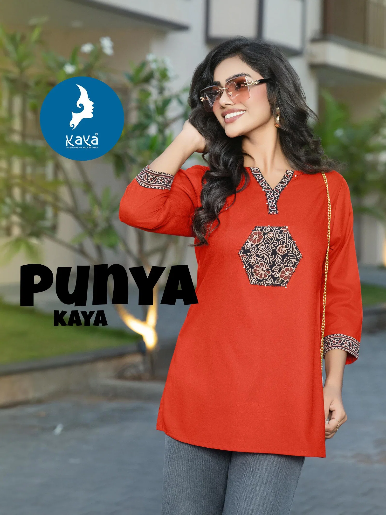 Kaya Punya Rayon Fancy Short Top Collection
