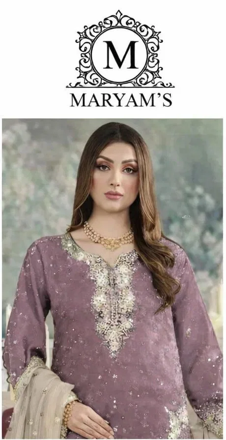 Maryam 196 Jimmy Choo Sequence Worked Pakistani Suit Collection