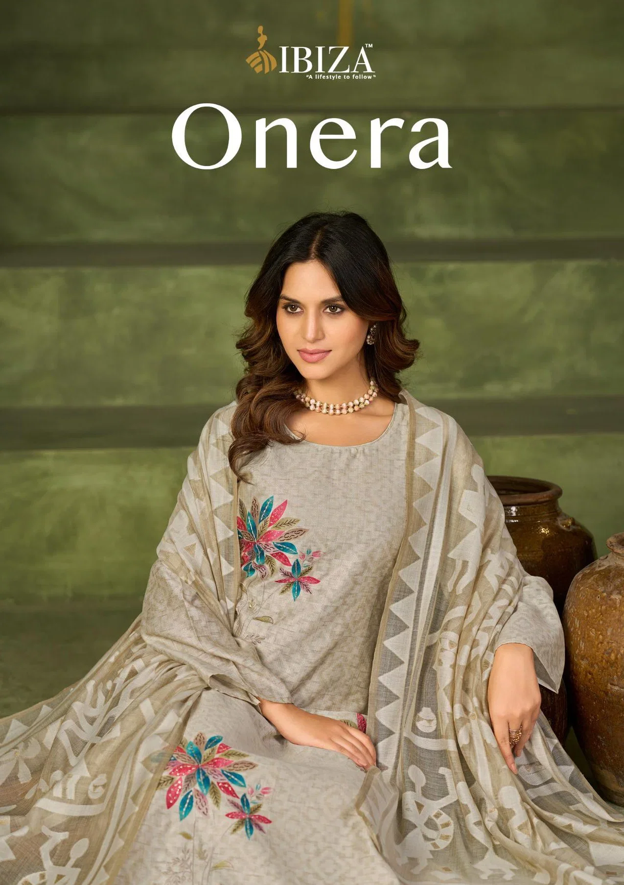 Ibiza Onera Cotton Digital Printed Salwar Kameez