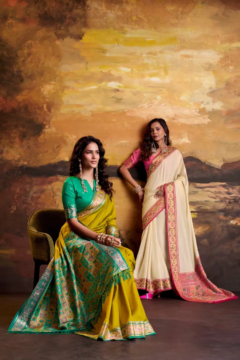 Rajpath Vrindavan Vol 2 Patola Silk Festival Wear Saree Collection