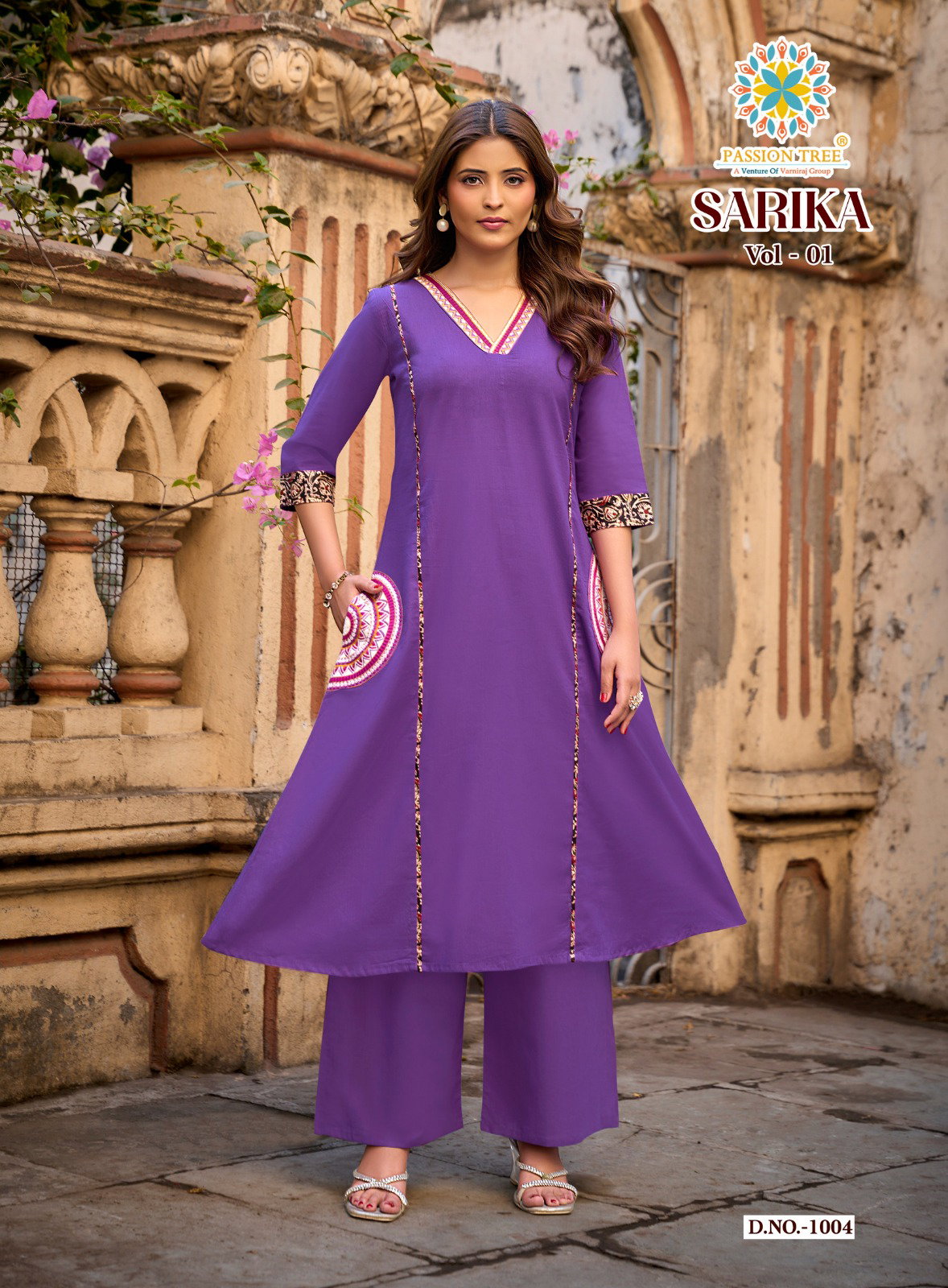 Sarika Vol 1 By Passion Tree Heavy Cotton Dhabu Kurta With Bottom