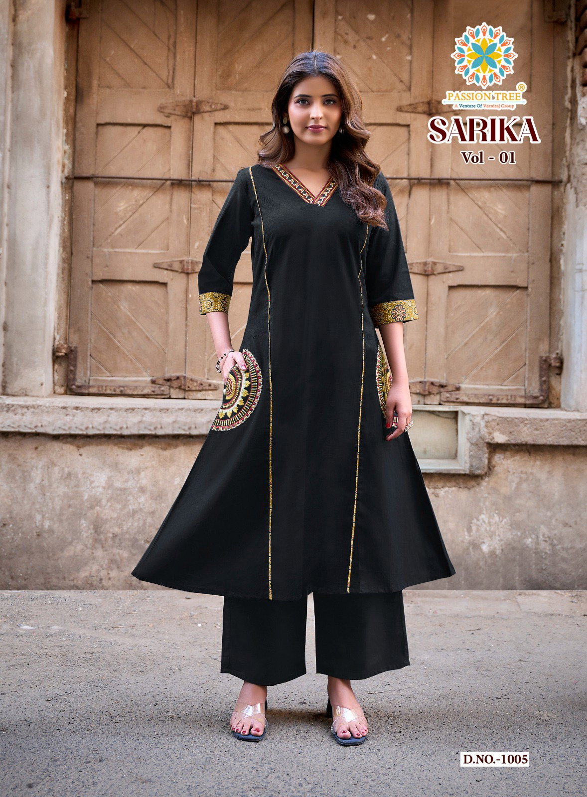 Sarika Vol 1 By Passion Tree Heavy Cotton Dhabu Kurta With Bottom