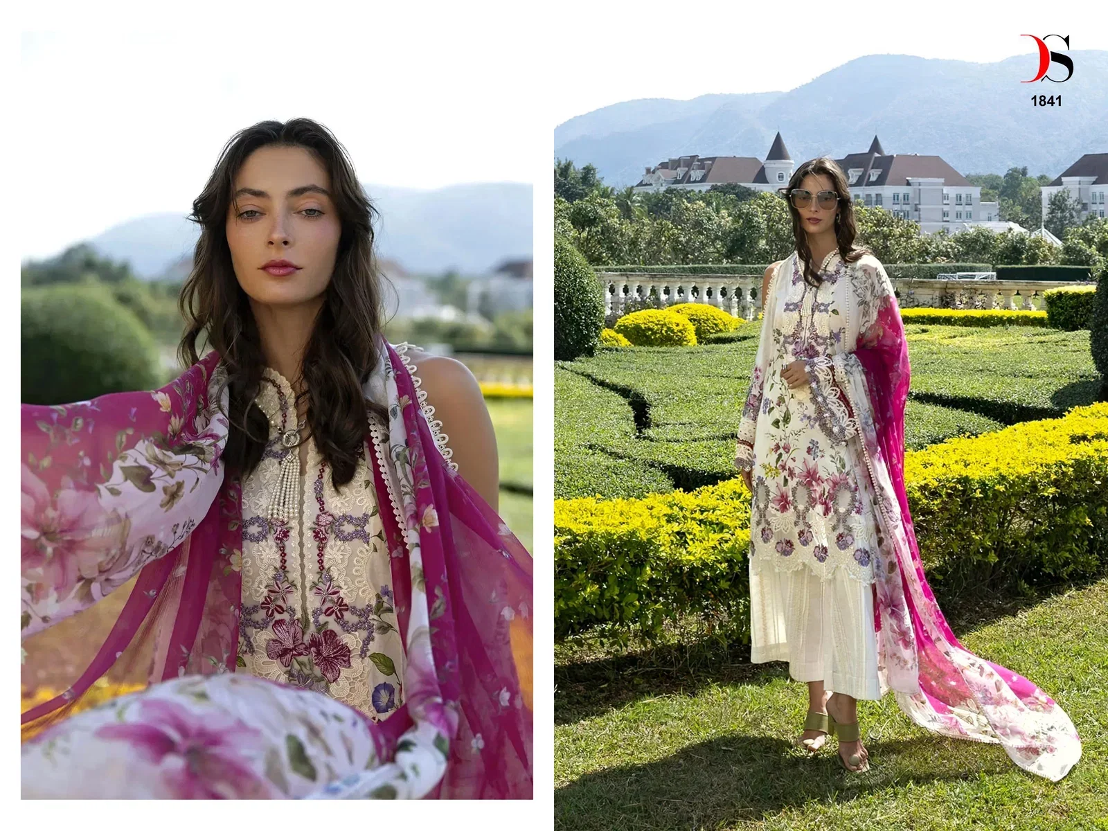Deepsy Elaf Signature Cotton Dupatta Cotton Embroidered Salwar Kameez