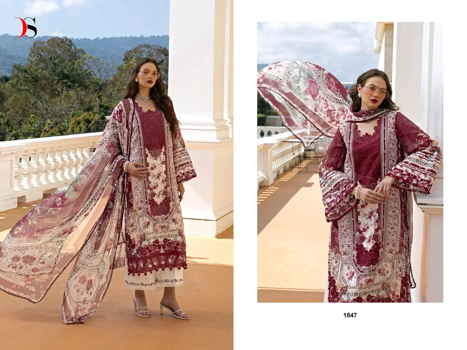 Deepsy Elaf Signature Cotton Dupatta Cotton Embroidered Salwar Kameez