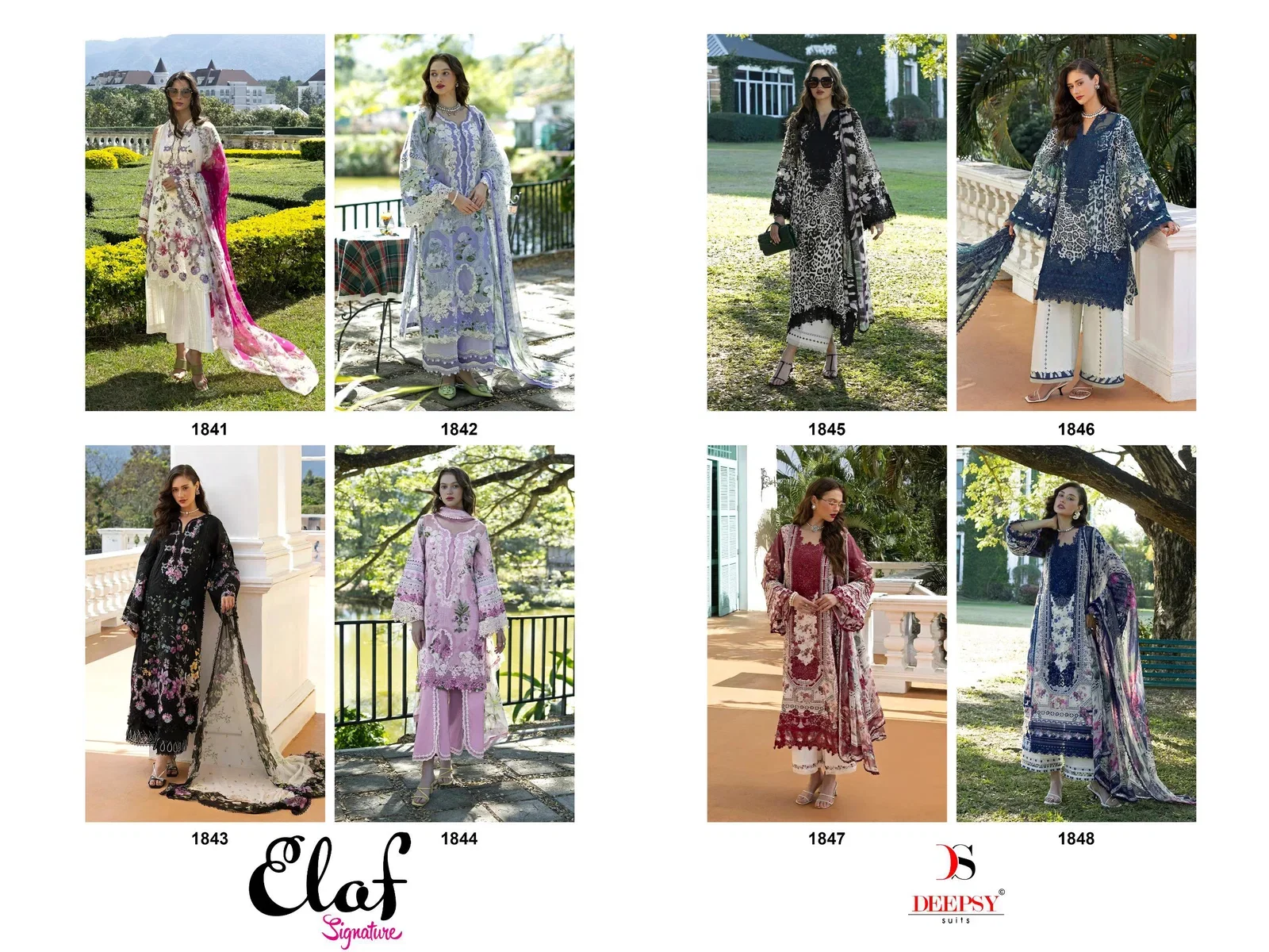 Deepsy Elaf Signature Cotton Dupatta Cotton Embroidered Salwar Kameez
