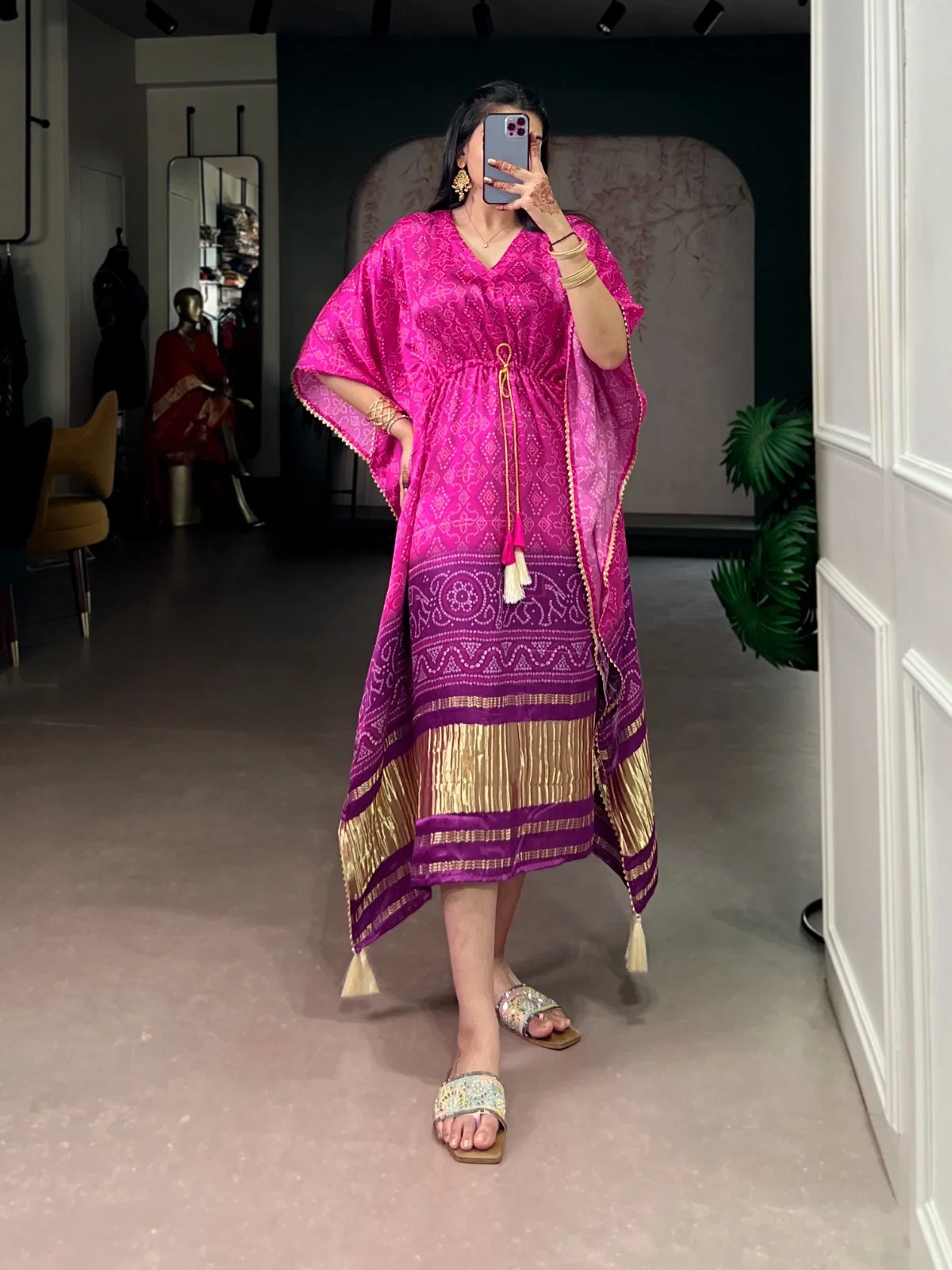 Lekha YF 3002 Gaji Silk Digital Printed Kaftan Collection