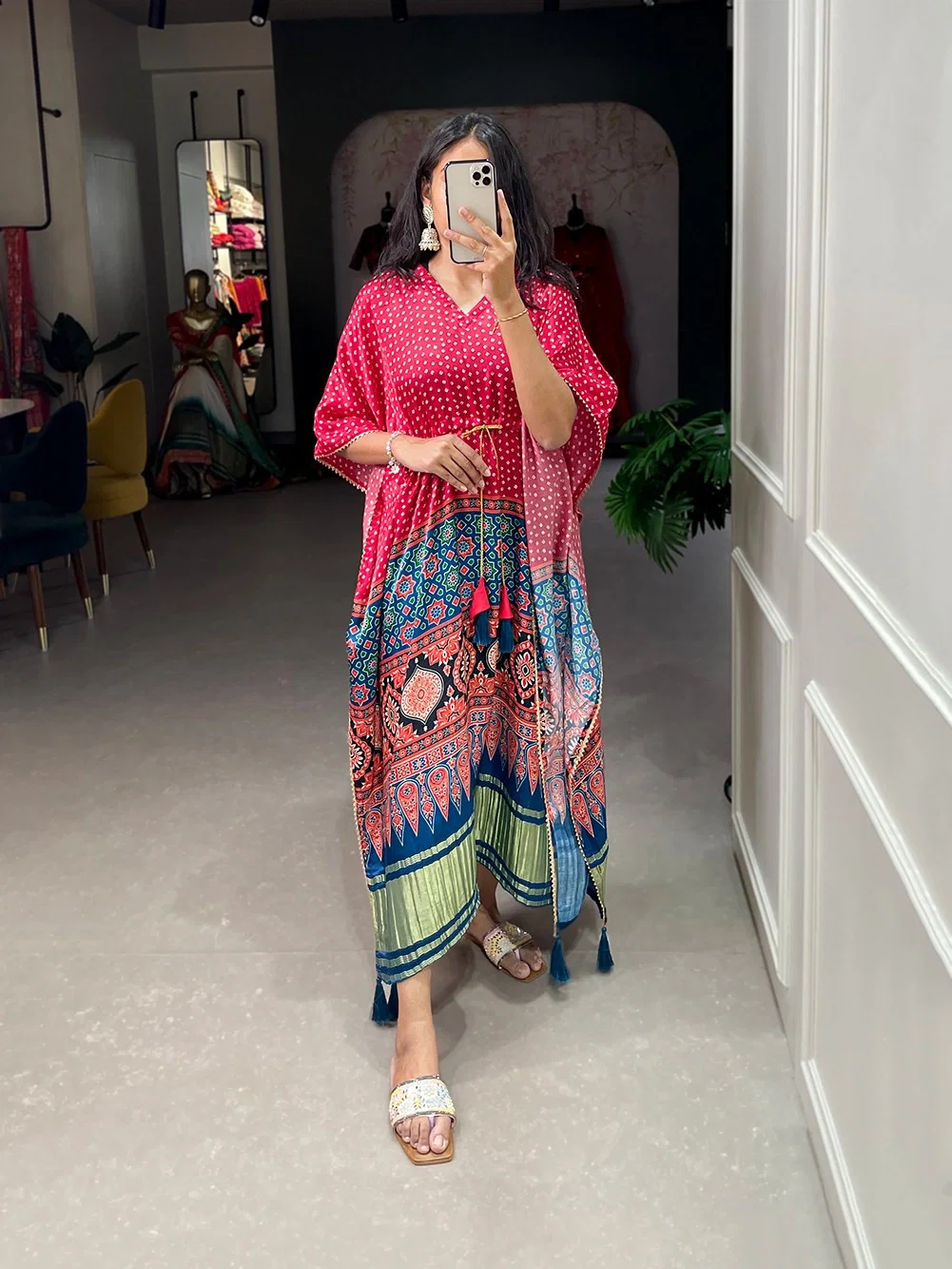 Lekha YF 3002 Gaji Silk Digital Printed Kaftan Collection