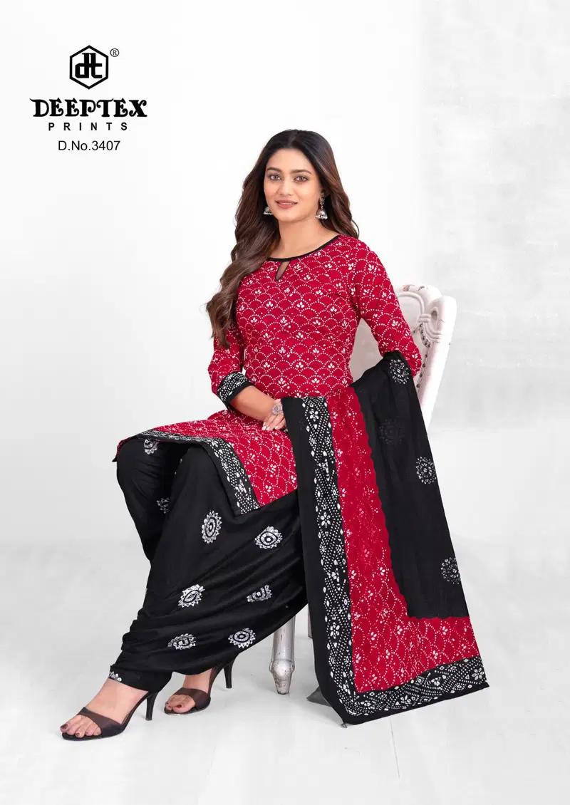Deeptex Batik Vol 34 Cotton Printed Dress Material Collection