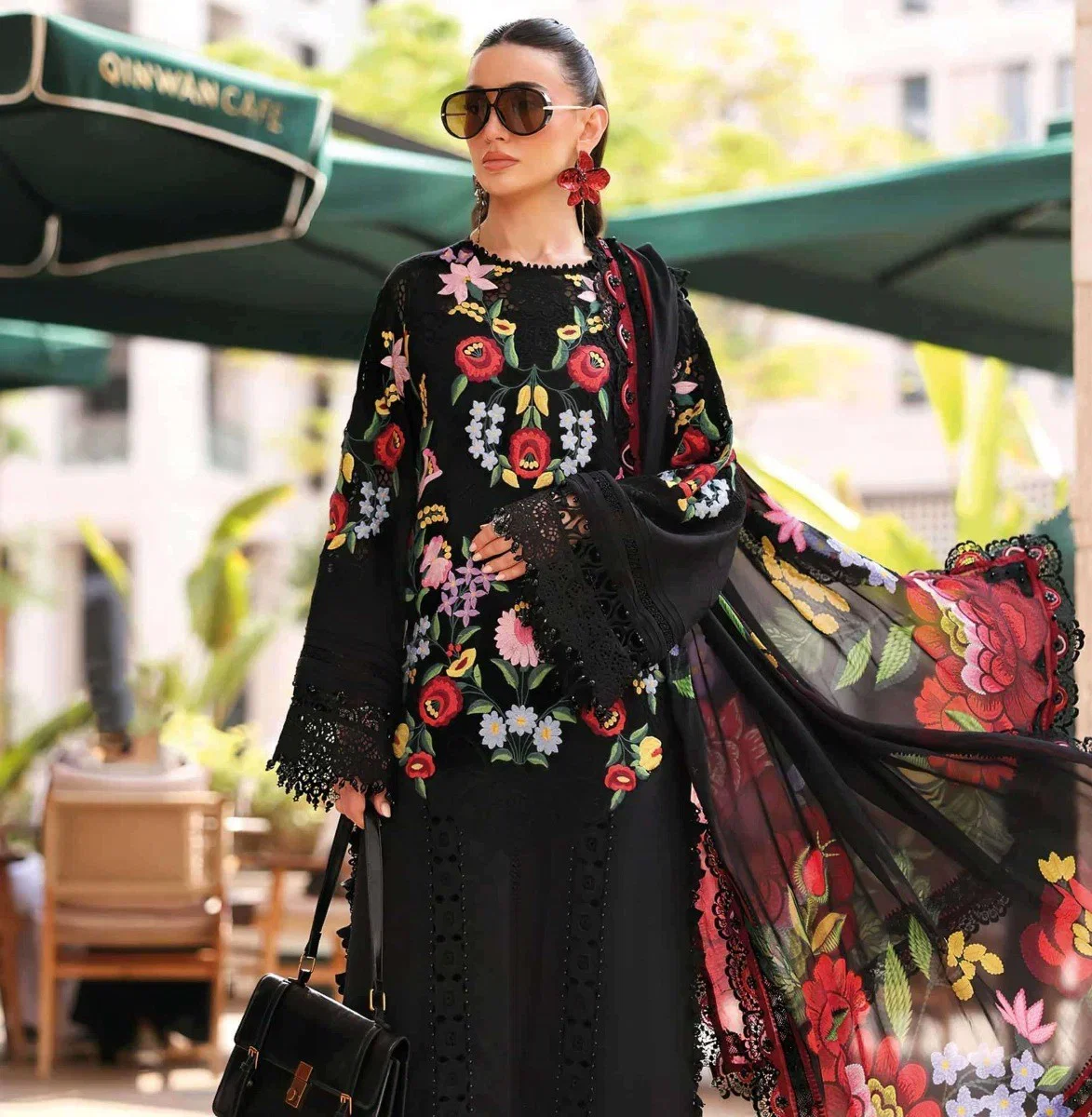 Saniya Maria B 33001 And 33002 Cotton Embroidered Salwar Kameez