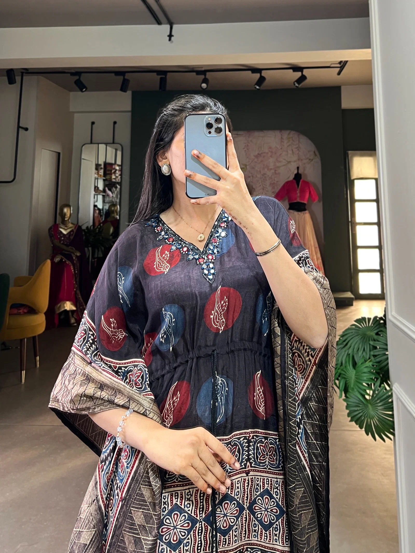 Lekha YF 3023 Pure Viscose Zari Border Kaftan Collection