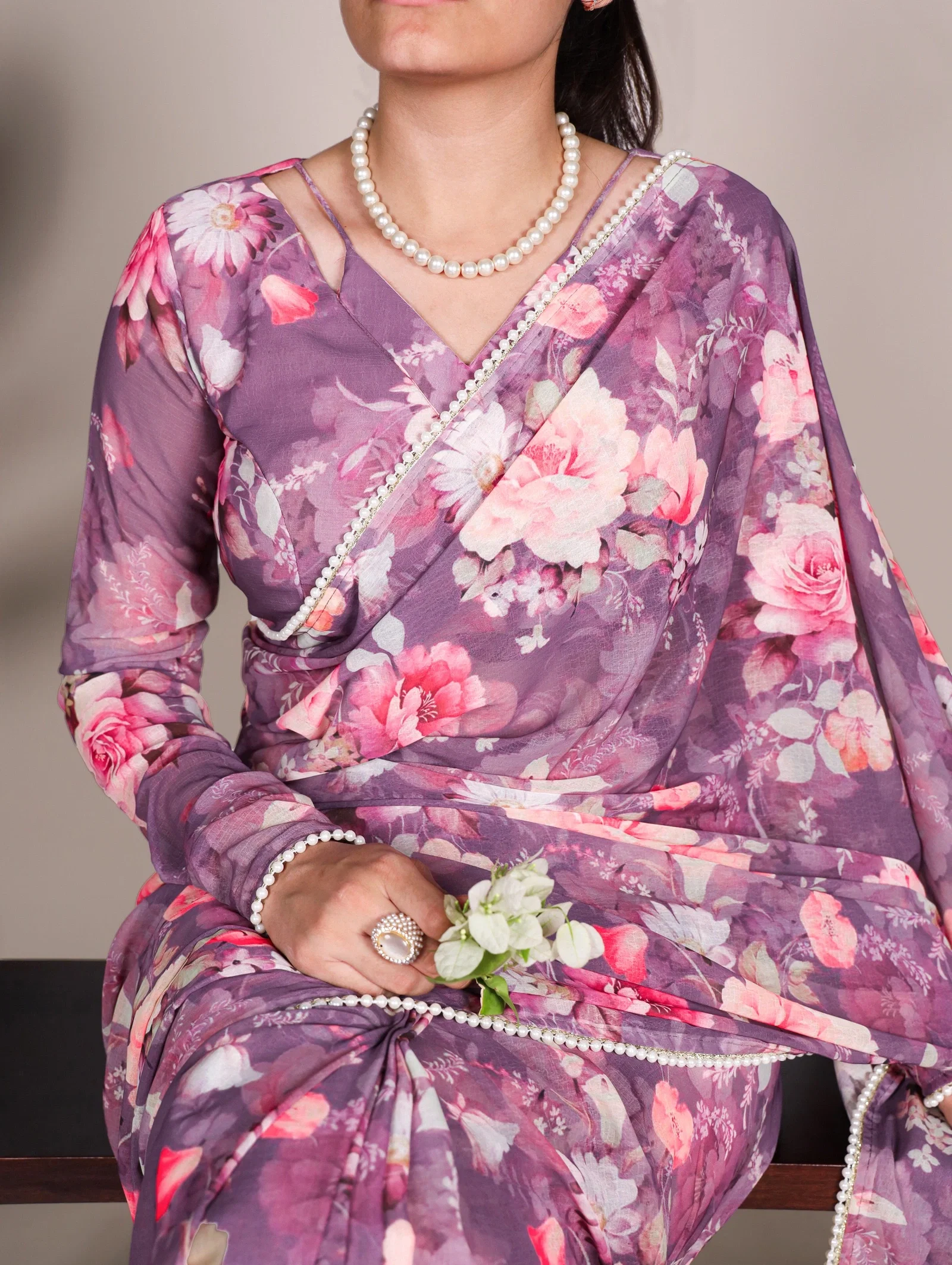 Lekha YF 7010 New Weightless Marbal Printed Saree