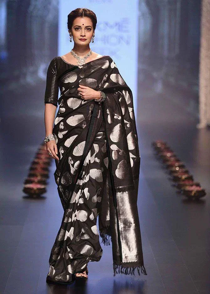 Soft Silk 2051 Lichi Silk Jacquard Work Saree Collection