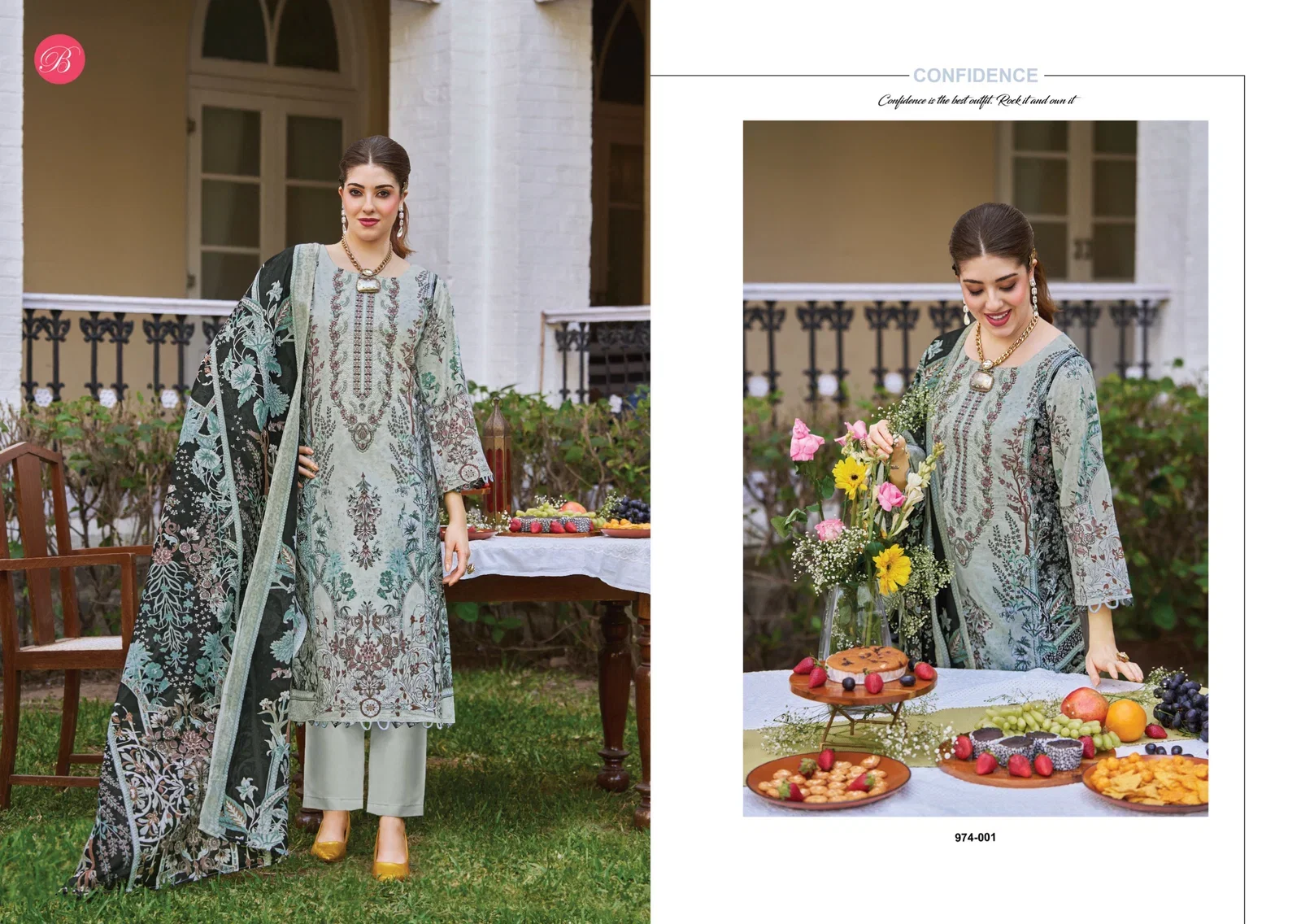 Belliza Naira Vol 140 Cotton With Self Embroidered Salwar Kameez Collection