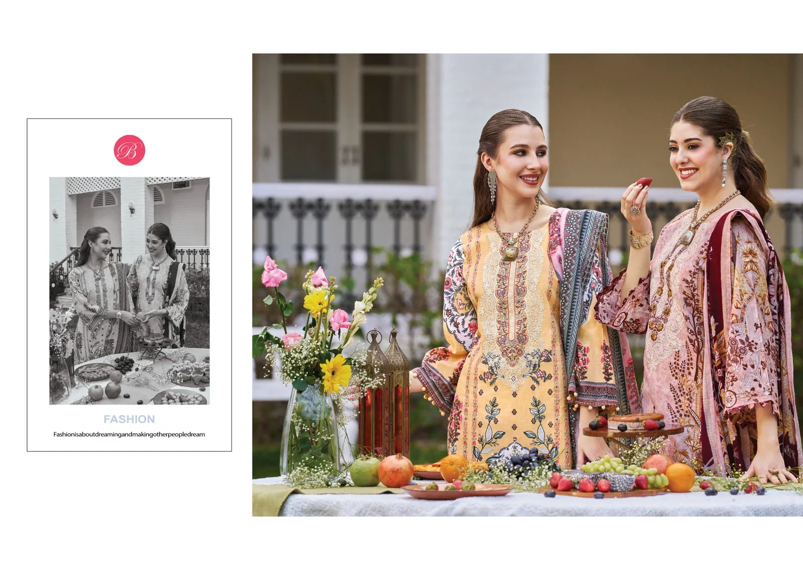 Belliza Naira Vol 140 Cotton With Self Embroidered Salwar Kameez Collection