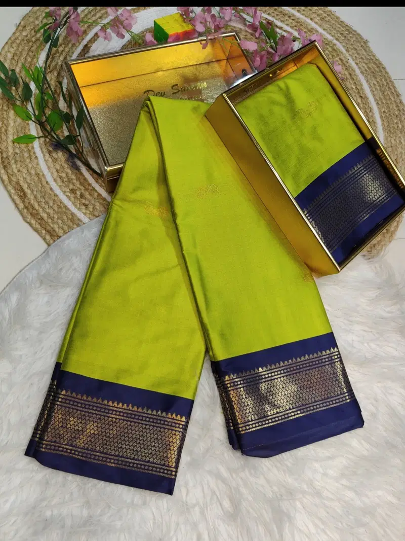 Aab Cotton Paithani 05 Soft Silk Zari Saree Collection
