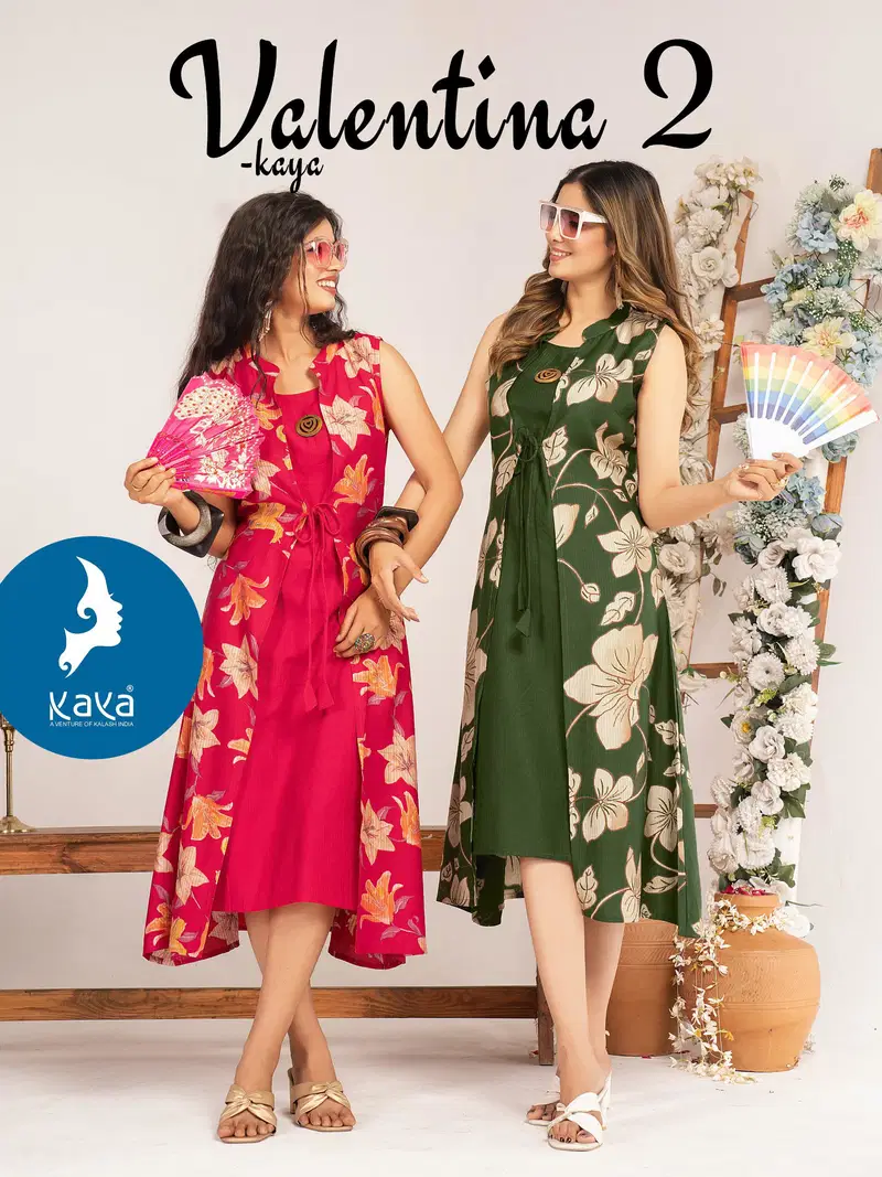 Kaya Velentina Vol 2 Berlin Printed Kurti Collection