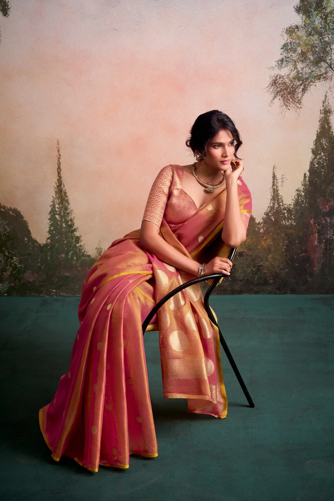 Rajpath Anvika Dollar Tissue Silk Party Wear Saree Collection