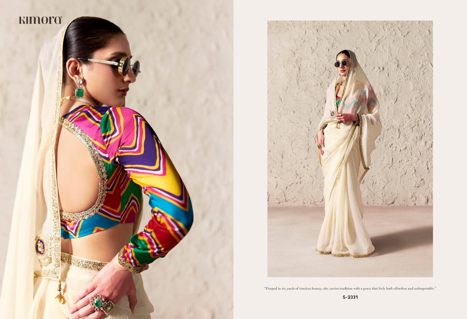 Kimora Rangat Vol 4 Pure Fancy Tissue Designer Festive Wear Sarees Collection